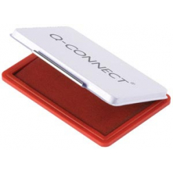 Q-CONNECT stempelkussen, ft 90 x 55 mm, rood