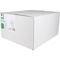 Q-CONNECT handdoek, papier, V-vouw, 2-laags, 200 vel, pak van 16 stuks , 100 % cellulose