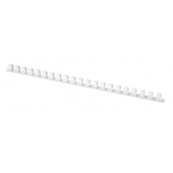 Q-CONNECT bindrug 14mm 21 rings 100 stuks wit