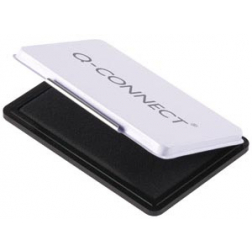 Q-CONNECT stempelkussen, ft 110 x 70 mm, zwart