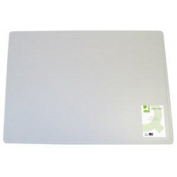 Q-CONNECT onderlegger, ft 63 x 50 cm, transparant