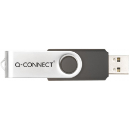 Q-CONNECT USB stick 2.0, zwart, 32 GB