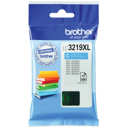 Brother inktcartridge, 1.500 pagina's, OEM LC-3219XLC, cyaan