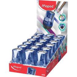 Maped Potloodslijper Tonic Metal 2-gaats, doos van 18 stuks