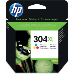 HP inktcartridge 304XL, 300 pagina's, OEM N9K07AE, 3 kleuren