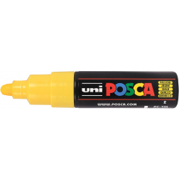 Uni POSCA paintmarker PC-7M, 4,5 - 5,5 mm, geel