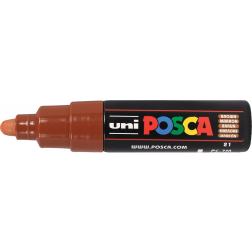 Uni POSCA paintmarker PC-7M, 4,5 - 5,5 mm, bruin