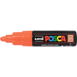 Uni POSCA paintmarker PC-7M, 4,5 - 5,5 mm, donkeroranje