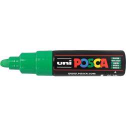 Uni POSCA paintmarker PC-7M, 4,5 - 5,5 mm, donkergroen