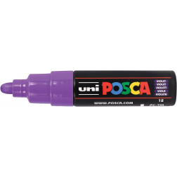 Uni POSCA paintmarker PC-7M, 4,5 - 5,5 mm, paars