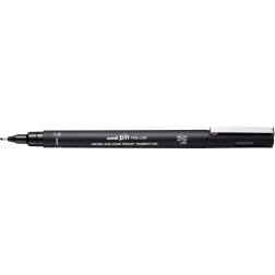 Uni Pin fineliner, ronde punt, 1,0 mm, zwart