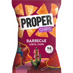Proper lentil chips Barbecue, zak van 20 g