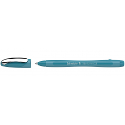 Schneider balpen Slider Memo Colour Edition, extra breed, blauwe inkt, teal