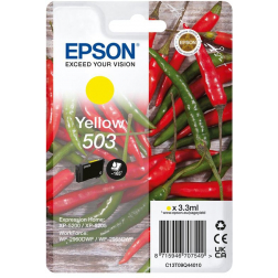 Epson inktcartridge 503, 165 pagina's, OEM C13T09Q44010, geel