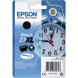 Epson inktcartridge 27XL, 1.100 pagina's, OEM C13T27114012, zwart