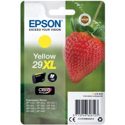 Epson inktcartridge 29XL, 450 pagina's, OEM C13T29944012, geel