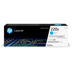 HP toner 220X, 5.500 pagina's, OEM W2201X, cyaan
