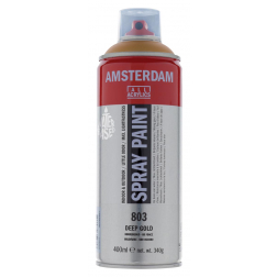 Amsterdam acrylspray 400 ml, donkergoud