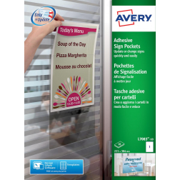 AVERY zelfklevende infotas