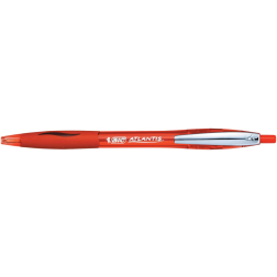 Bic balpen Atlantis Soft 1 mm, rood