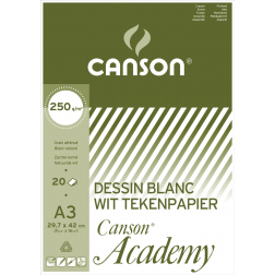 Canson Tekenblok Academy ft 29,7 x 42 cm (A3)