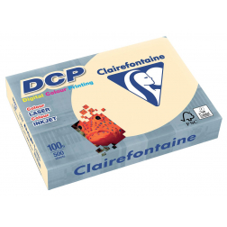 Clairefontaine DCP presentatiepapier A4, 100 g, ivoor, pak van 500 vel