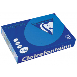 Clairefontaine Trophée Intens, gekleurd papier, A4, 160 g, 250 vel, turkoois