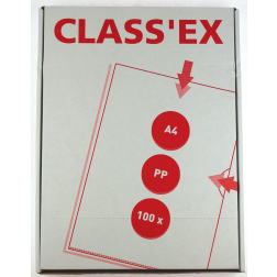 Class'ex L-map, gekorreld, doos van 100 stuks