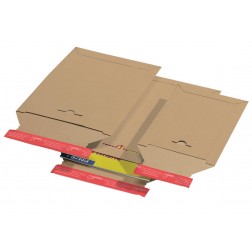 Colompac kartonnen envelop bruin