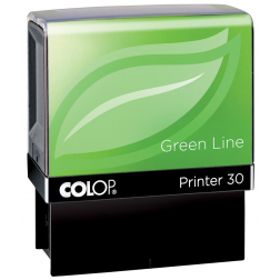 Colop stempel Green Line Printer Printer 30, max. 5 regels, voor Nederland, ft. 18 x 47 mm
