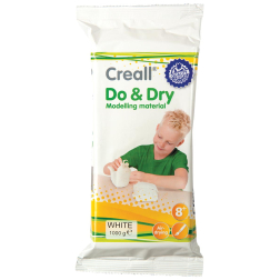 Creall Boetseerpasta Do & Dry wit, pak van 1 kg