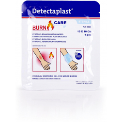 Detectaplast Burn Care hydrogel compres voor brandwonden, ft 10 x 10 cm