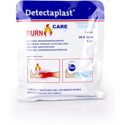Detectaplast Burn Care hydrogel compres voor brandwonden, ft 20 x 20 cm