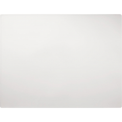 Durable schrijfonderlegger met siergroef, PP, ft 650 x 500 mm, transparant wit