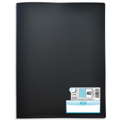 OXFORD Memphis presentatiealbum 40 tassen, zwart