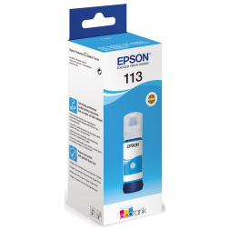Epson inktfles 113, 6.000 pagina's, OEM C13T06B240, cyaan