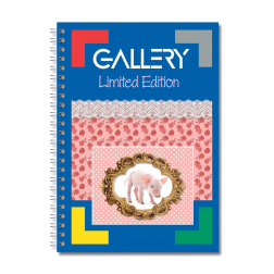 Gallery Limited Edition spiraalblok, ft A4+, gelijnd, 80 vel