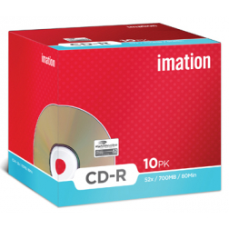 Imation CD recordable pak van 10 stuks (Jewel Case)