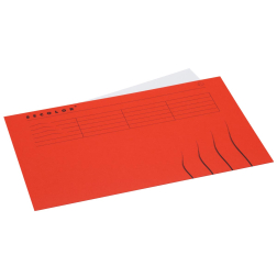 Jalema Secolor dossieromslag voor ft folio (22,5 x 34,8 cm), rood