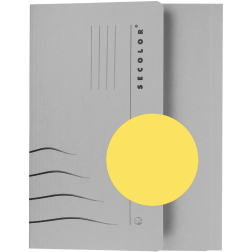 Jalema Secolor Pocketmap voor ft folio (34,8 x 23 cm), geel