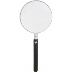 Leesloep diameter: 75 mm, vergroot 4 keer, in een doosje