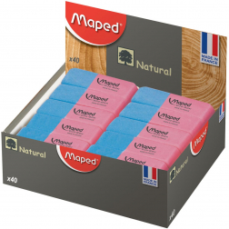 Maped Duo-Gom medium formaat, doos van 40 stuks
