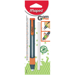Maped gum Gom-Pen blister met 1 gumhouder en 1 navulling