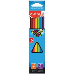 Maped kleurpotlood Color'Peps, 6 potloden
