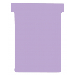 Nobo T-planbordkaarten index 3, ft 120 x 92 mm, violet