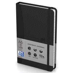 Oxford OFFICE Signature business journal, 144 bladzijden, ft 9 x 14 cm, mannelijke kleuren, gelijnd