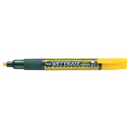 Pentel Wet Erase Marker geel, schrijfbreedte 2 - 4 mm
