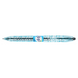 Pilot B2P gelroller, intrekbaar, medium punt, 0,4 mm, zwart