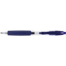 Q-CONNECT balpen, met grip, medium punt, blauw