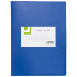 Q-CONNECT showalbum, A4, 40 tassen, blauw